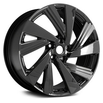 Replace® - 10-Spoke Gloss Black 20x7.5 Alloy Factory Wheel - Remanufactured