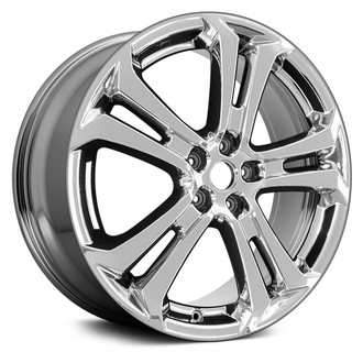 Replace® - Double 5-Spoke Bright PVD Chrome 20x7.5 Alloy Factory Wheel - Remanufactured