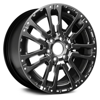 Replace® - 14-Spoke Black 20x8 Alloy Factory Wheel - Remanufactured