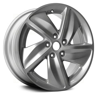 Replace® - 5 Turbine-Spoke Sparkle Silver 17x7.5 Alloy Factory Wheel - Remanufactured