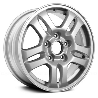 Replace® - Double 5-Spoke Silver 15x6 Alloy Factory Wheel - Remanufactured