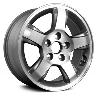 Replace® - 5-Spoke Medium Gray 16x6.5 Alloy Factory Wheel - Remanufactured