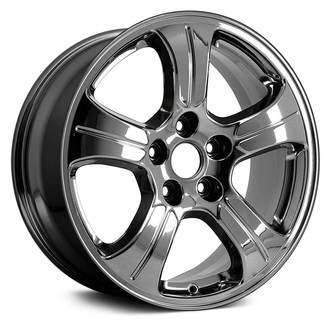 Replace® - 5-Spoke Dark PVD Chrome 18x7.5 Alloy Factory Wheel - Remanufactured