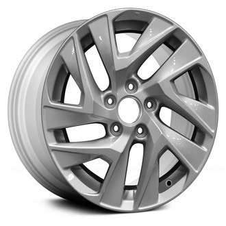 Replace® - 10 Spiral-Spoke Silver 17x7 Alloy Factory Wheel - Remanufactured