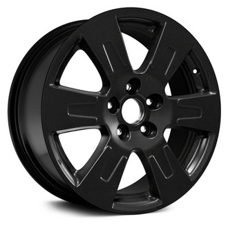 Replace® - 6 I-Spoke Black 18x8 Alloy Factory Wheel - Remanufactured