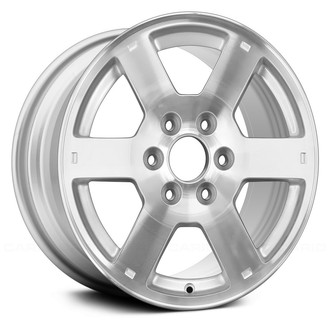Replace® - 6 I-Spoke Silver 17x7 Alloy Factory Wheel - Remanufactured