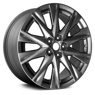 Replace® - 10-Spoke Light Charcoal Metallic 19x7 Alloy Factory Wheel - Remanufactured