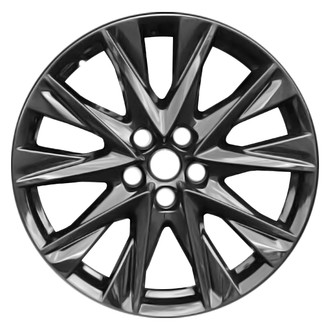 Replace® - 10-Spoke Painted Black 19x7 Alloy Factory Wheel - Remanufactured