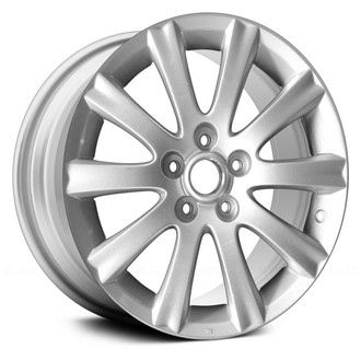 Replace® - 10 I-Spoke Silver 17x7 Alloy Factory Wheel - Remanufactured