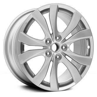 Replace® - 5 V-Spoke Silver 18x7.5 Alloy Factory Wheel - Remanufactured