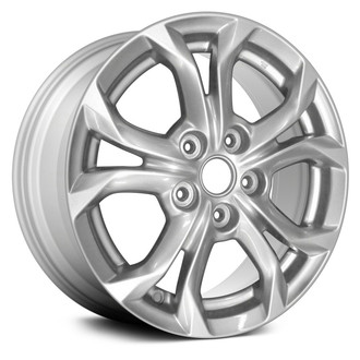 Replace® - Double 5-Spoke Sparkle Silver 16x6.5 Alloy Factory Wheel - Remanufactured