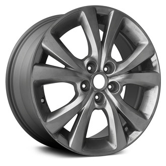 Replace® - 5 Split-Spoke Light Metallic Charcoal 18x7 Alloy Factory Wheel - Remanufactured