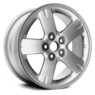 Replace® - 5-Spoke Silver 17x6 Alloy Factory Wheel - Remanufactured