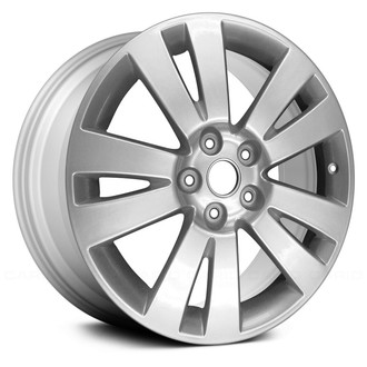 Replace® - 5 V-Spoke Silver 18x8 Alloy Factory Wheel - Remanufactured