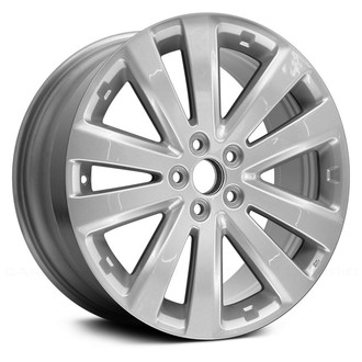 Replace® - 5 V-Spoke Silver 17x7 Alloy Factory Wheel - Remanufactured