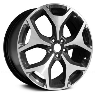 Replace® - 5 Y-Spoke Machined and Black 18x7 Alloy Factory Wheel - Remanufactured