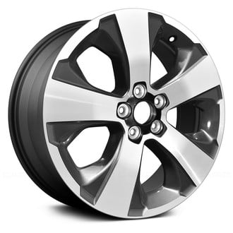 Replace® - 5-Spoke Black 17x7 Alloy Factory Wheel - Remanufactured
