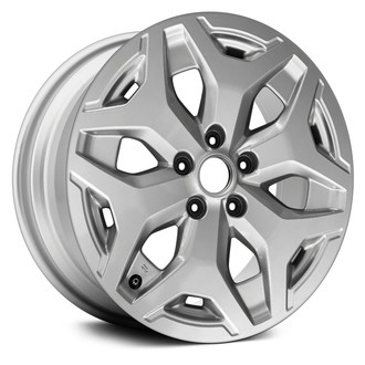 Replace® - 6 Y-Spoke Sparkle Silver 17x7 Alloy Factory Wheel - Remanufactured