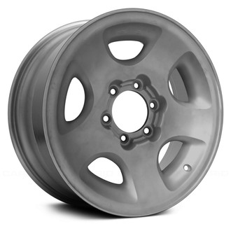 Replace® - 5-Spoke Machined and Light Silver 16x8 Alloy Factory Wheel - Remanufactured