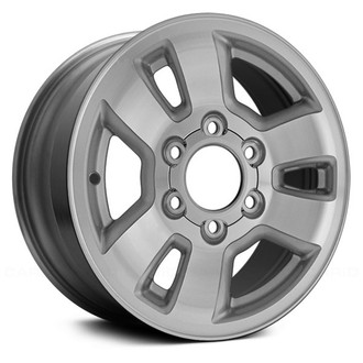 Replace® - 3 V-Spoke Machined Silver 16x7 Alloy Factory Wheel - Remanufactured