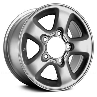 Replace® - 5-Spoke Hyper Silver 16x8 Alloy Factory Wheel - Remanufactured