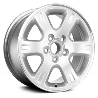 Replace® - 6 I-Spoke Hyper Silver 16x6.5 Alloy Factory Wheel - Remanufactured
