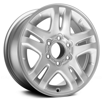 Replace® - Double 5-Spoke Light Hyper Silver 17x7.5 Alloy Factory Wheel - Remanufactured