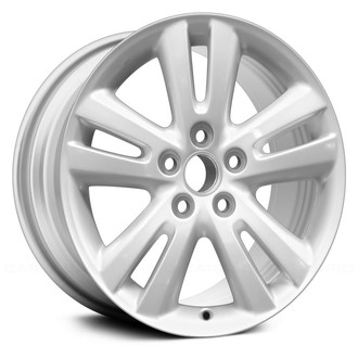 Replace® - Double 5-Spoke Silver 17x6.5 Alloy Factory Wheel - Remanufactured