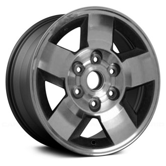 Replace® - 5-Spoke Machined and Charcoal 16x7 Alloy Factory Wheel - Remanufactured