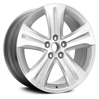 Replace® - 5-Spoke Bright Sparkle Silver 19x7.5 Alloy Factory Wheel - Remanufactured