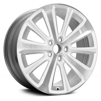 Replace® - 10-Spoke Machined and Silver 19x7.5 Alloy Factory Wheel - Remanufactured