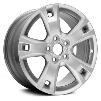 Replace® - Double 5-Spoke Silver 17x7 Alloy Factory Wheel - Remanufactured