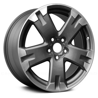 Replace® - 5-Spoke Machined and Medium Charcoal Met 18x7.5 Alloy Factory Wheel - Remanufactured
