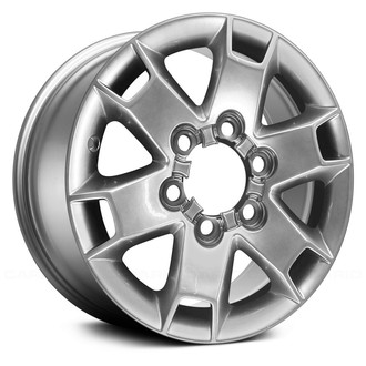 Replace® - 6 Double I-Spoke Medium Smoked Hyper Silver 16x7 Alloy Factory Wheel - Remanufactured