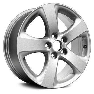 Replace® - 5-Spoke Light Silver Metallic 17x7 Alloy Factory Wheel - Remanufactured