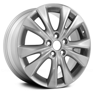 Replace® - 5 V-Spoke Silver 18x7.5 Alloy Factory Wheel - Remanufactured