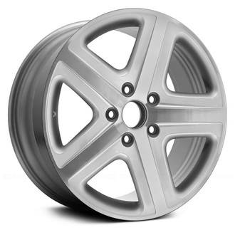 Replace® - 5-Spoke Machined Spoke with Silver Vent 19x9 Alloy Factory Wheel - Remanufactured