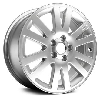 Replace® - 6 V-Spoke Hyper Silver 17x7 Alloy Factory Wheel - Remanufactured