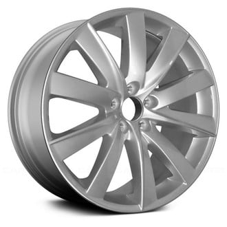Replace® - 10 Turbine-Spoke Bright Silver Metallic 19x8 Alloy Factory Wheel - Remanufactured