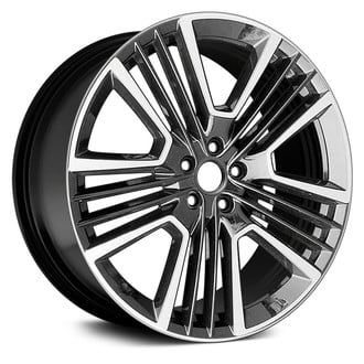 Replace® - 5 Split-Spoke Machined with Black Accents 21x8 Alloy Factory Wheel - Remanufactured