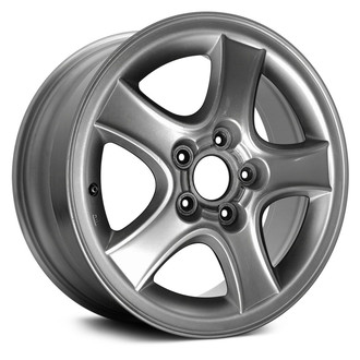 Replace® - 5-Spoke Sparkle Silver 16x6.5 Alloy Factory Wheel - Remanufactured