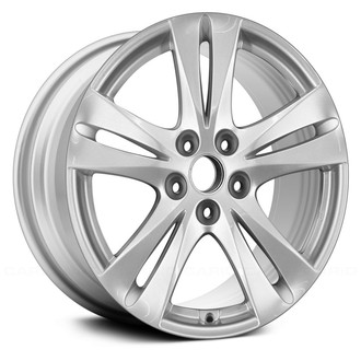 Replace® - Double 5-Spoke Silver 18x7 Alloy Factory Wheel - Remanufactured