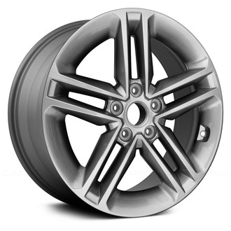 Replace® - Double 5-Spoke Medium Charcoal 17x7 Alloy Factory Wheel - Remanufactured