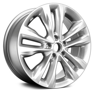 Replace® - Double 5-Spoke Light Smoked Hyper Silver 18x7.5 Alloy Factory Wheel - Remanufactured