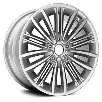 Replace® - 20 Alternating-Spoke Medium Silver Sparkle 17x7 Alloy Factory Wheel - Remanufactured