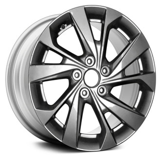 Replace® - 10 Spiral-Spoke Light Silver Metallic 17x7 Alloy Factory Wheel - Remanufactured