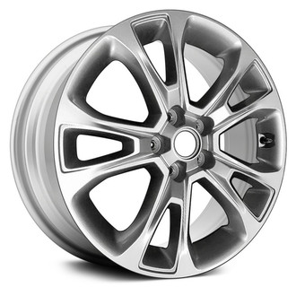 Replace® - 5 V-Spoke Silver 18x7.5 Alloy Factory Wheel - Remanufactured