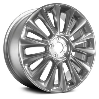 Replace® - 14-Spoke Light Smoked Hypersilver 20x7.5 Alloy Factory Wheel - Remanufactured