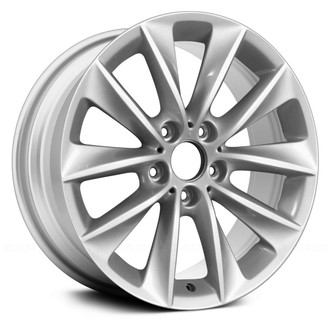 Replace® - 5 V-Spoke Silver 18x8 Alloy Factory Wheel - Remanufactured