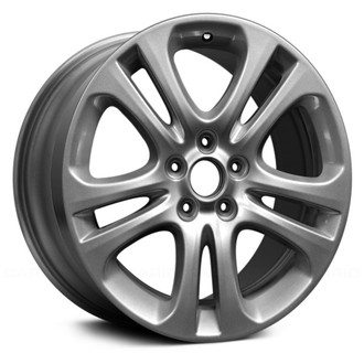 Replace® - Double 5-Spoke Sparkle Silver Full Face 19x7.5 Alloy Factory Wheel - Remanufactured
